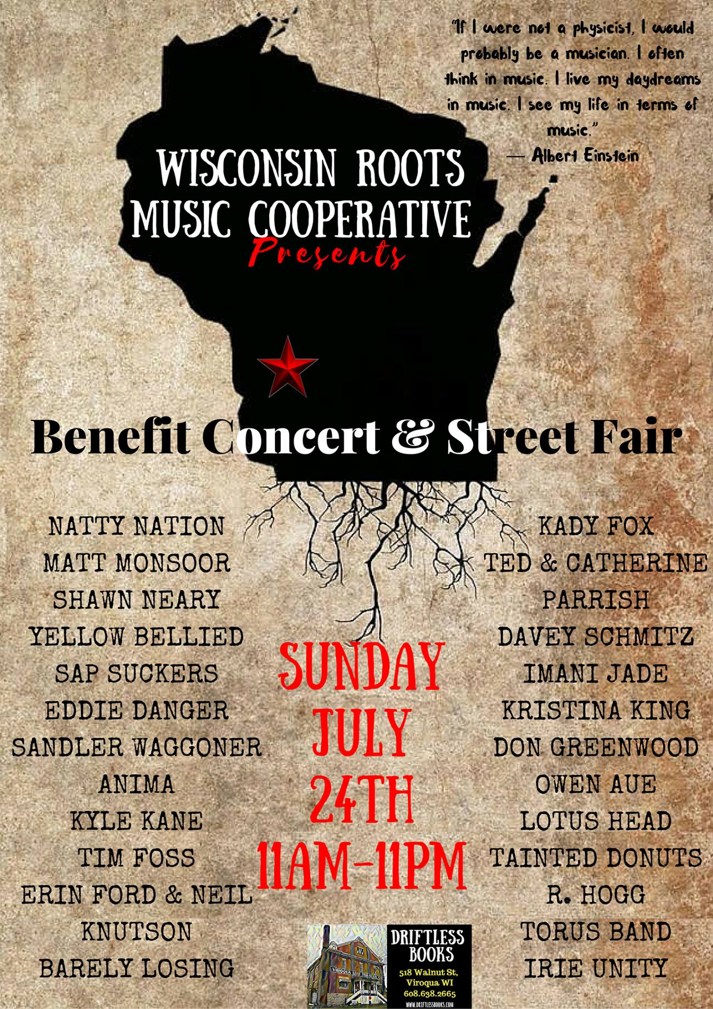 wisco roots - poster